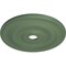 Ekena Millwork Jefferson Ceiling Medallion (Fits Canopies up to 5"), 26 1/2"OD x 3 5/8"ID x 1 1/2"P, Athenian Green CM26JEAGF - alternate 2